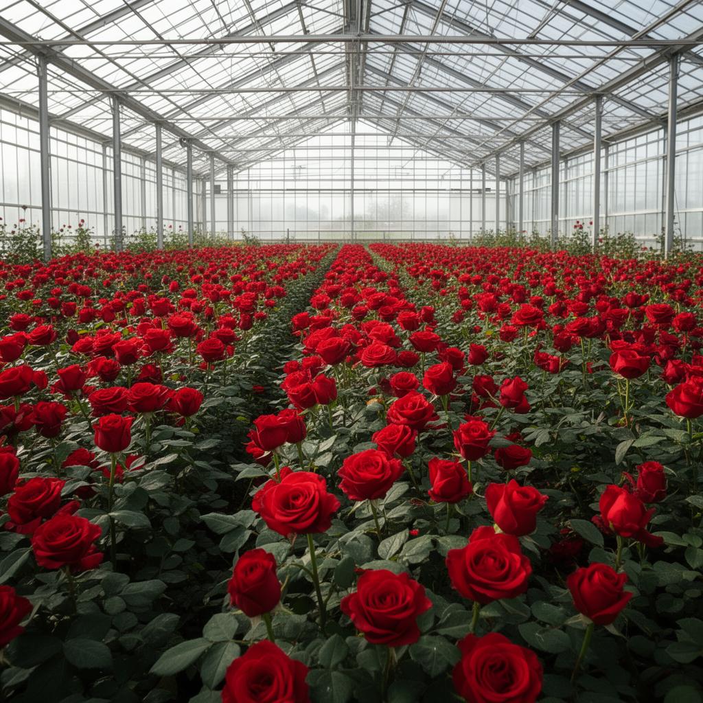 Rosas de exportación